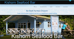 Desktop Screenshot of kishornseafoodbar.co.uk